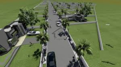 Omega Residencia, - 5 Marla - plot  for sale on easy installment.