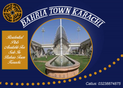 Precinct 17 Bahria town karachi Residential Plots available For Sale