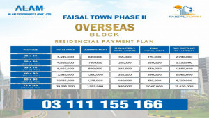 1 kanal plor Faisal town Overseas Enclave