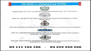 ICHS 5 Marla plot for sale . Islamabad Cooperative Housing Society