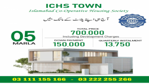 ICHS 5 Marla plot for sale . Islamabad Cooperative Housing Society