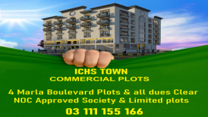 ICHS 4 Marla Commercial Plot for sale. Islamabad Cooperative Housing Society